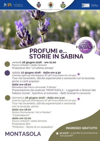 PROFUMI e… STORIE IN SABINA