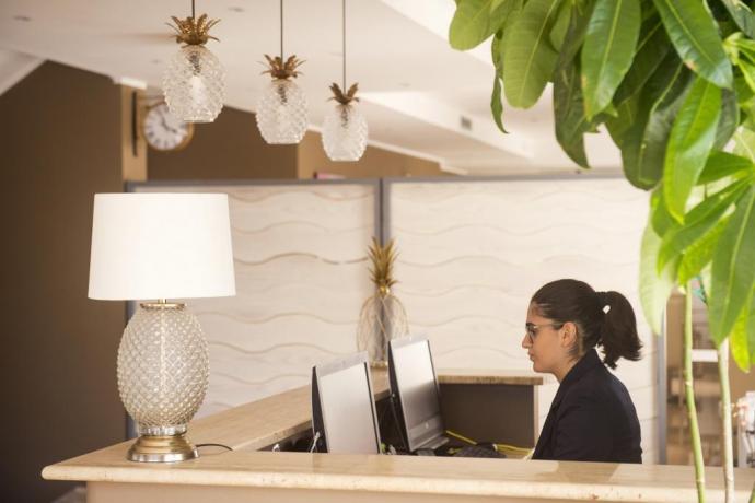 Reception hotel 4 stelle Campania Ascea