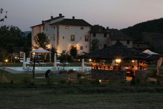 Relais toscana con piscina esterna