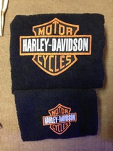 Asciugamani ricamati Harley Davidson