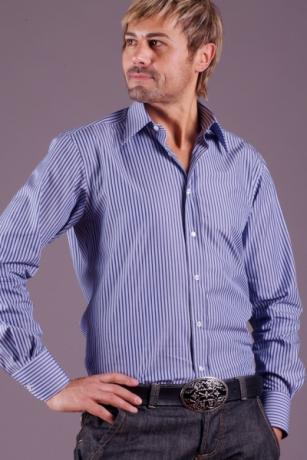 Camicia uomo modello classico maniche lunghe