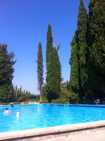 Grande piscina hotel 3 stelle Città-di-Castello