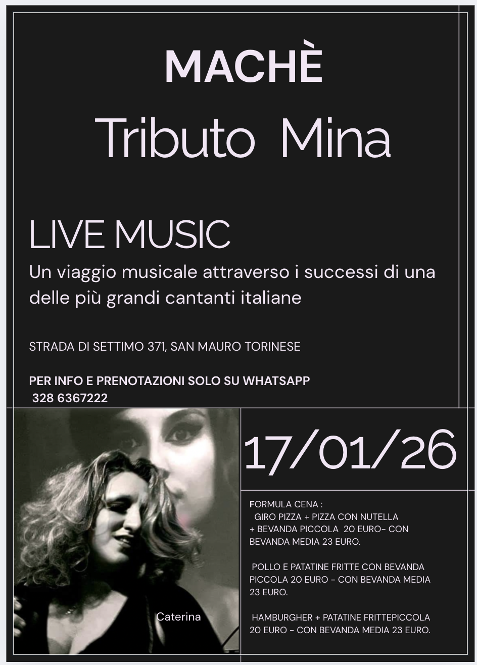 TRIBUTO LIVE  ITALIANO MINA