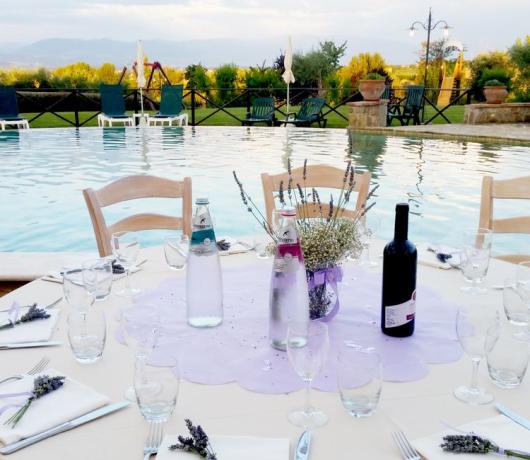 Cerimonie con allestimento bordo piscina Perugia