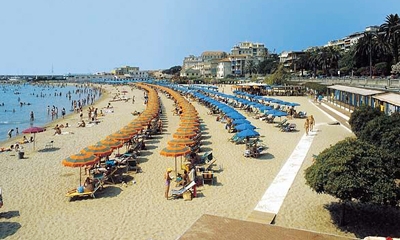 hotel near the beach in Sanremo
