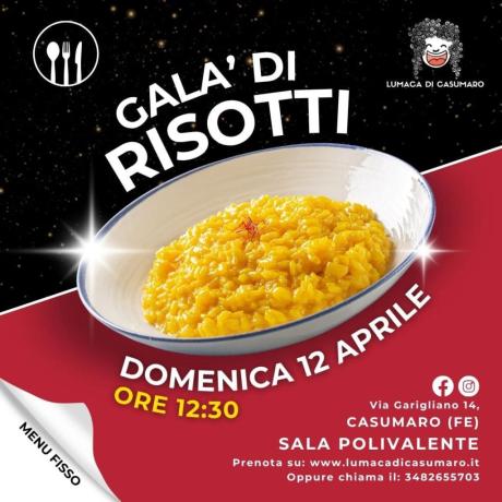 Il Galà di risotti