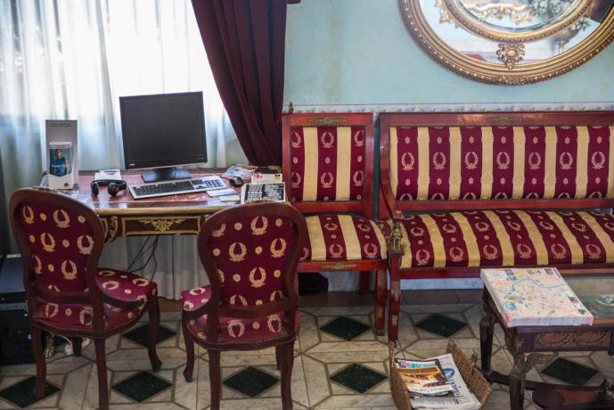 Albergo a Roma con angolo internet