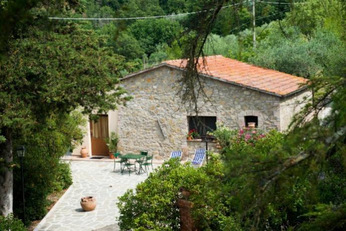 Appartamento vacanza Rifugio: Giardino privato