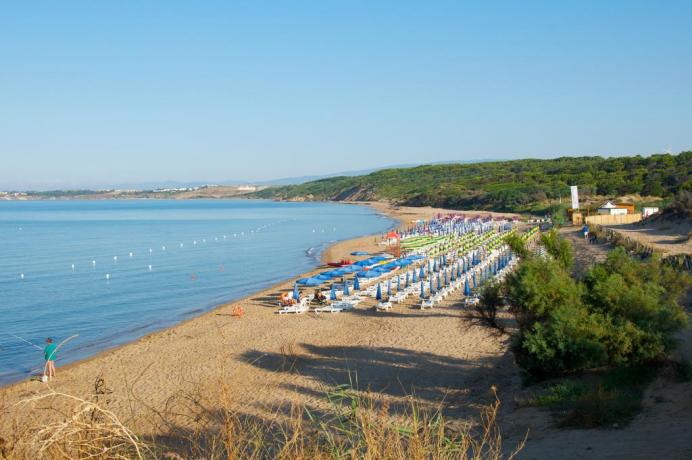 Cala Piccola di Capo Rizzuto: Hotel vicino spiaggia 