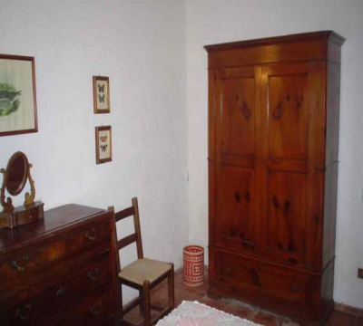 apartment detail of the double bedroom