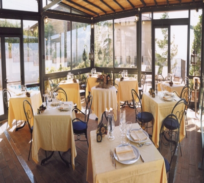 Restaurant in the terrace