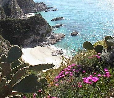Piccola Spiaggia a Tropea