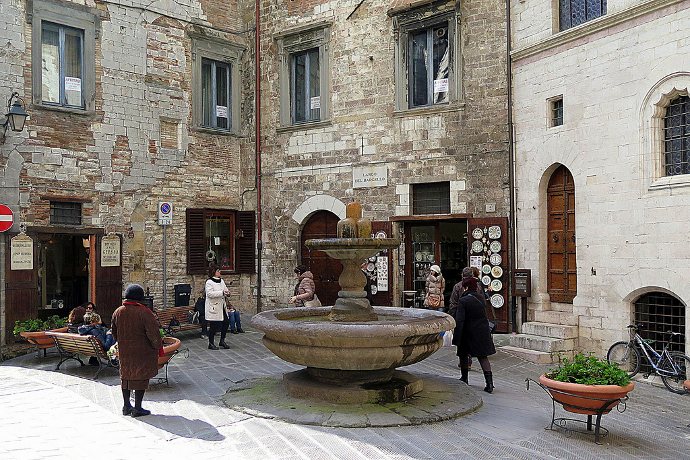 Visitare Fontana del Bargello, Gubbio