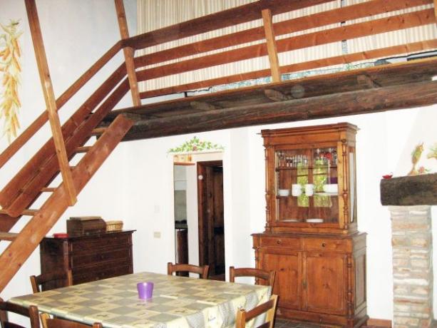 Appartamento Ginepro con sala da pranzo Lago-Trasimeno