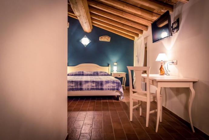 Tv led e riscaldamento Camera Ancellotta