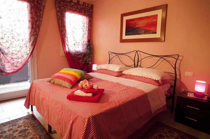 Appartamento Papavero camera da letto