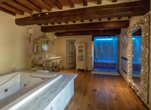 Suite SPA Exclusive vasca idromassaggio 2 persone Cortona 