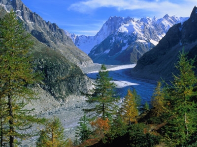 fiume di ghiaccio, Valle D'Aosta
