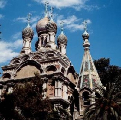  russian church in Sanremo, stay in sanremo
