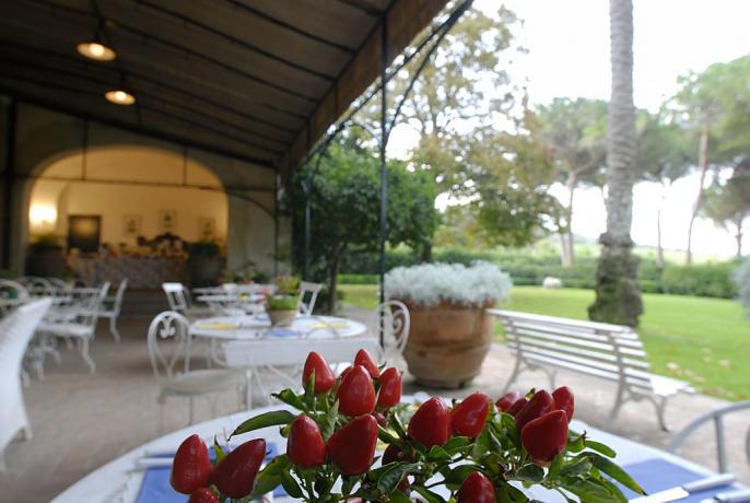 Portico con Grande Giardino e Giochi-Bambini a Orbetello 