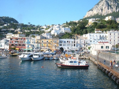 The port of Capri