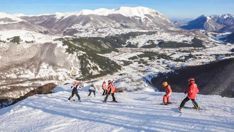 pista sci Hotel parco Nazionale Abruzzo