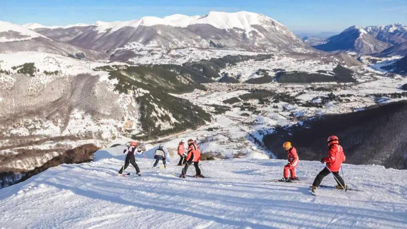 pista sci Hotel parco Nazionale Abruzzo 