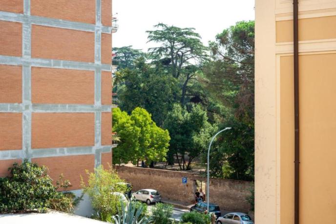 Vista dalla cucina su Roma - B&B centro 