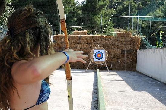 tiro-con-l-arco impianti-sportivi Villaggio Peschici 