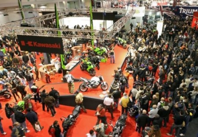 Padua during the bike expo show