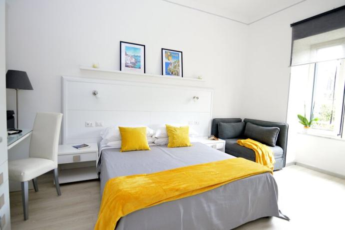 Camera da letto insonorizzata e climatizzata