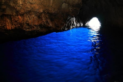  Grotta Azzurra -the blue cave- of Capri