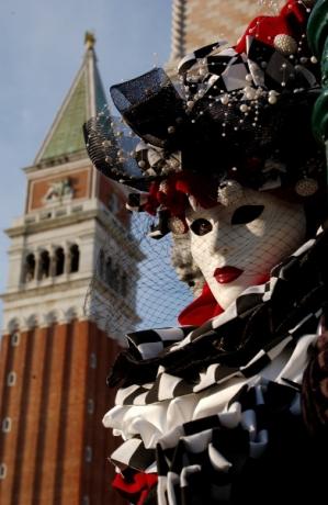 Hotel in venice during the carneval