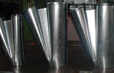 Tubazioni Braghe di derivazione zincate