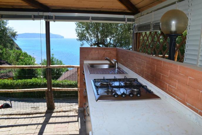 Appartamento Residence a Palinuro con angolo cottura esterno