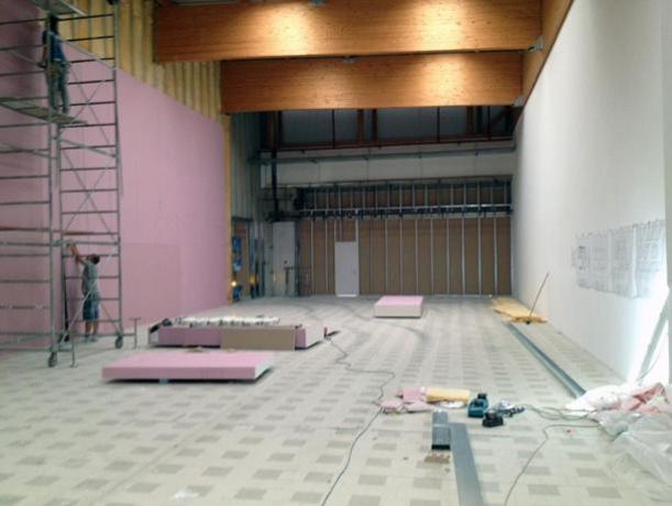 Pareti Cartongesso grandi metrature EdilService
