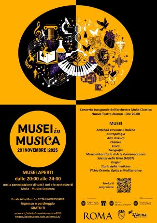 MUSEI IN MUSICA al Polo Museale Sapienza: Sabato 29 novembre