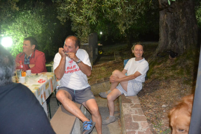 Serata all'agriturismo Vecchio Frantoio Magione