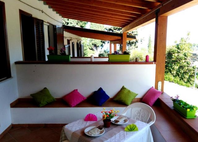Villette pwer Vacanza con Veranda vista mare