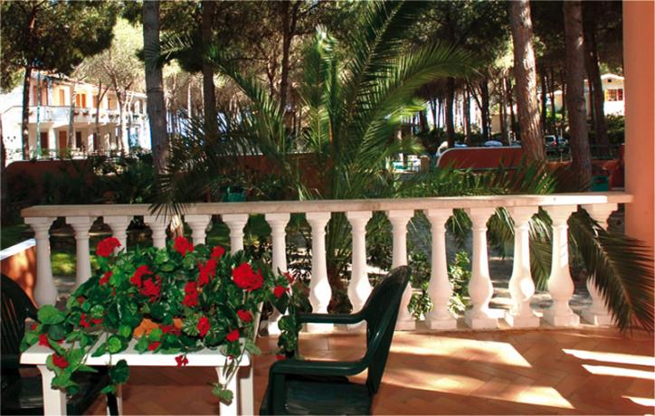 Veranda Appartamento Villa Sa Prama Orosei in Sardegna