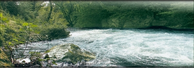 Nera river symbol of Valnerina
