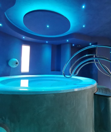 Centro benessere con idromassaggio