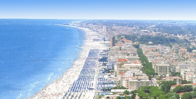 Hotel on the coast of Jesolo, Venice