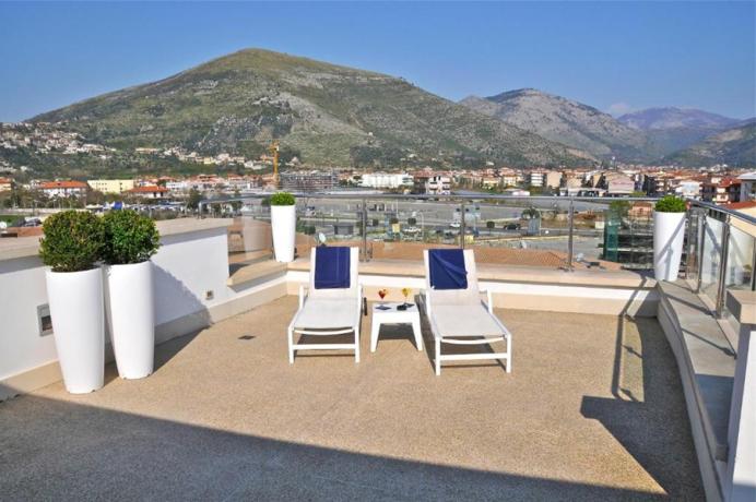 Hotel per coppie Fondi con terrazzo panoramico