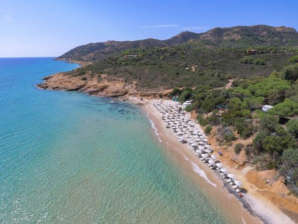 Sardegna villaggio 4 stelle con spiaggia-privata