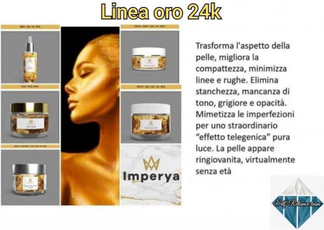IMPERYA: Linea Oro 24k
