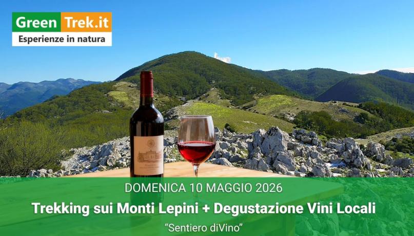 Trekking sui Monti Lepini con Degustazione di Vini - "Sentiero diVino"