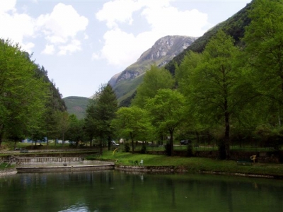 Parco avventura in Valnerina, Umbria 