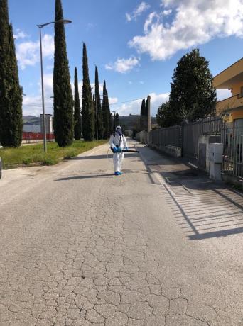 Esempio Sanitizzazione Industria con Nebulizzazione anti-Coronavirus