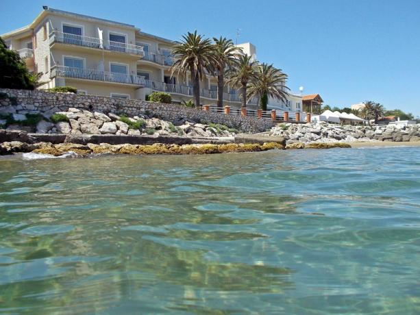 Hotel costa Laziale con vista sul mare  